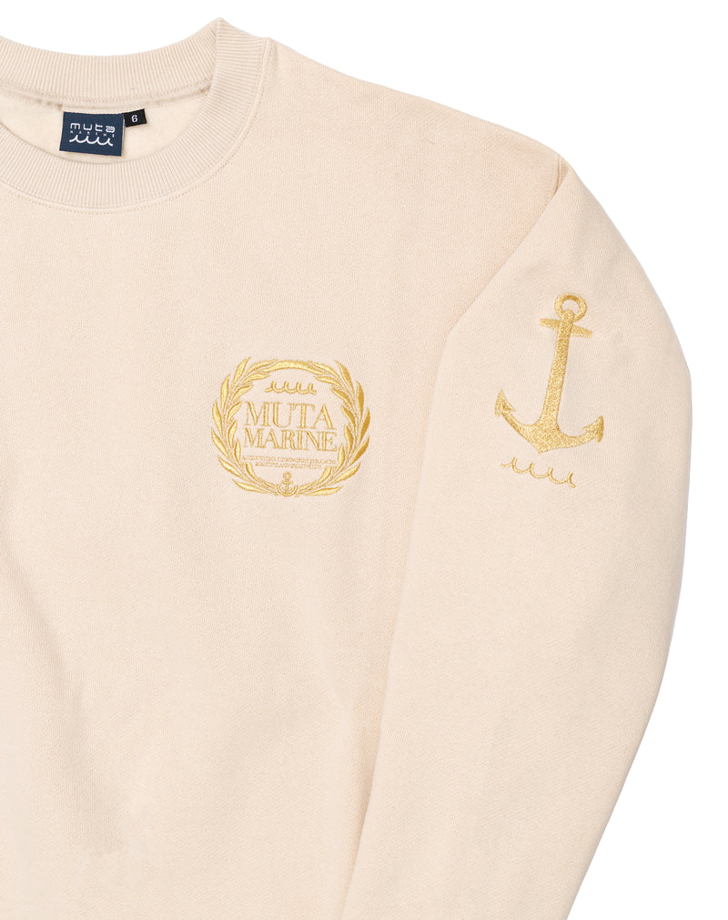 エンブレムロゴ クルーネックスウェット [全3色] – muta Online Store