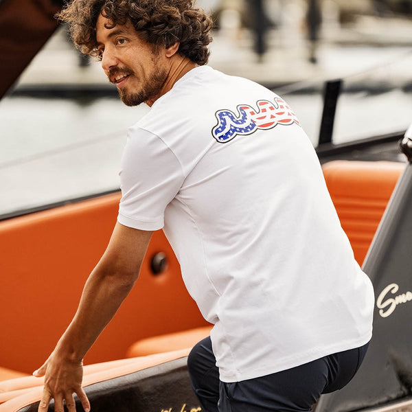 MASU Mastboand ロゴTシャツ 46 青 23AW US WAVE Tシャツ [全2色] – muta Online Store