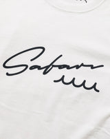 ［WEB限定］Safari × muta MARINE コットンTシャツ