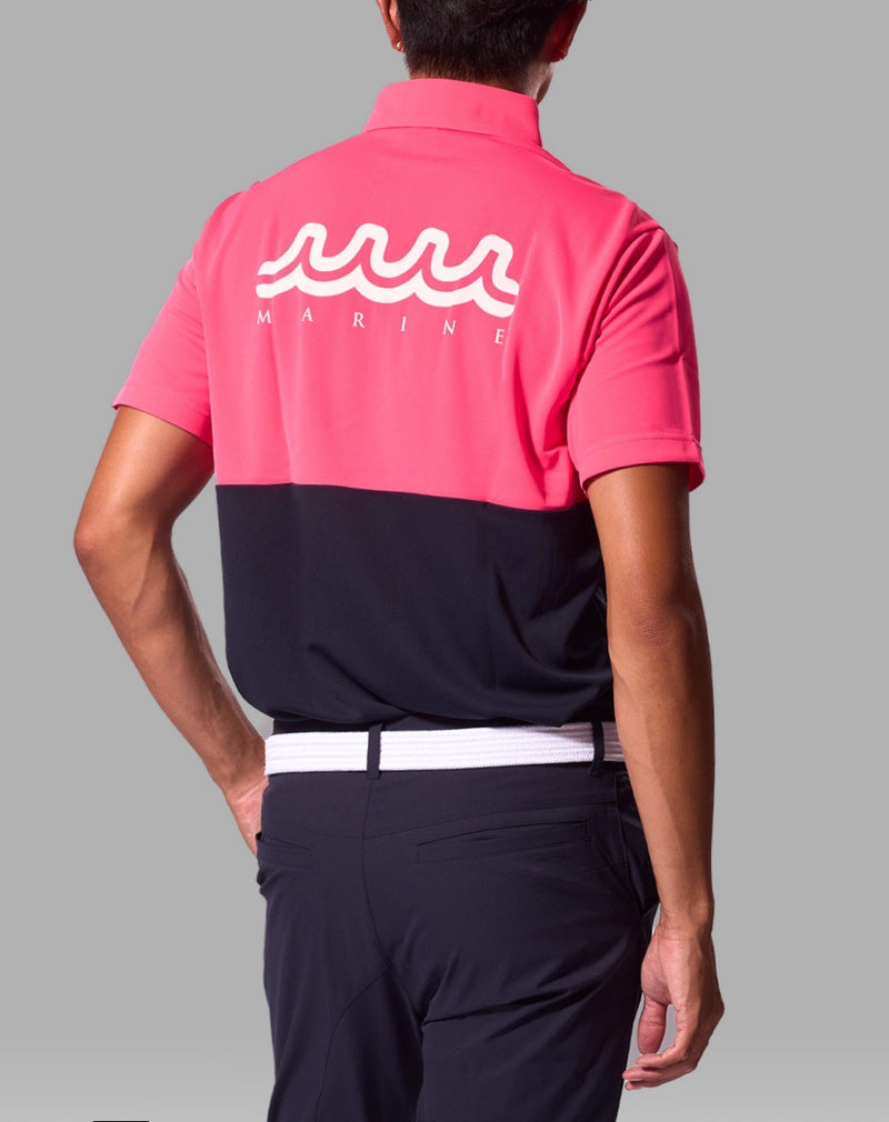 muta MARINE NEON BICOLOR WAVE ポロシャツ [全2色] – muta Online Store