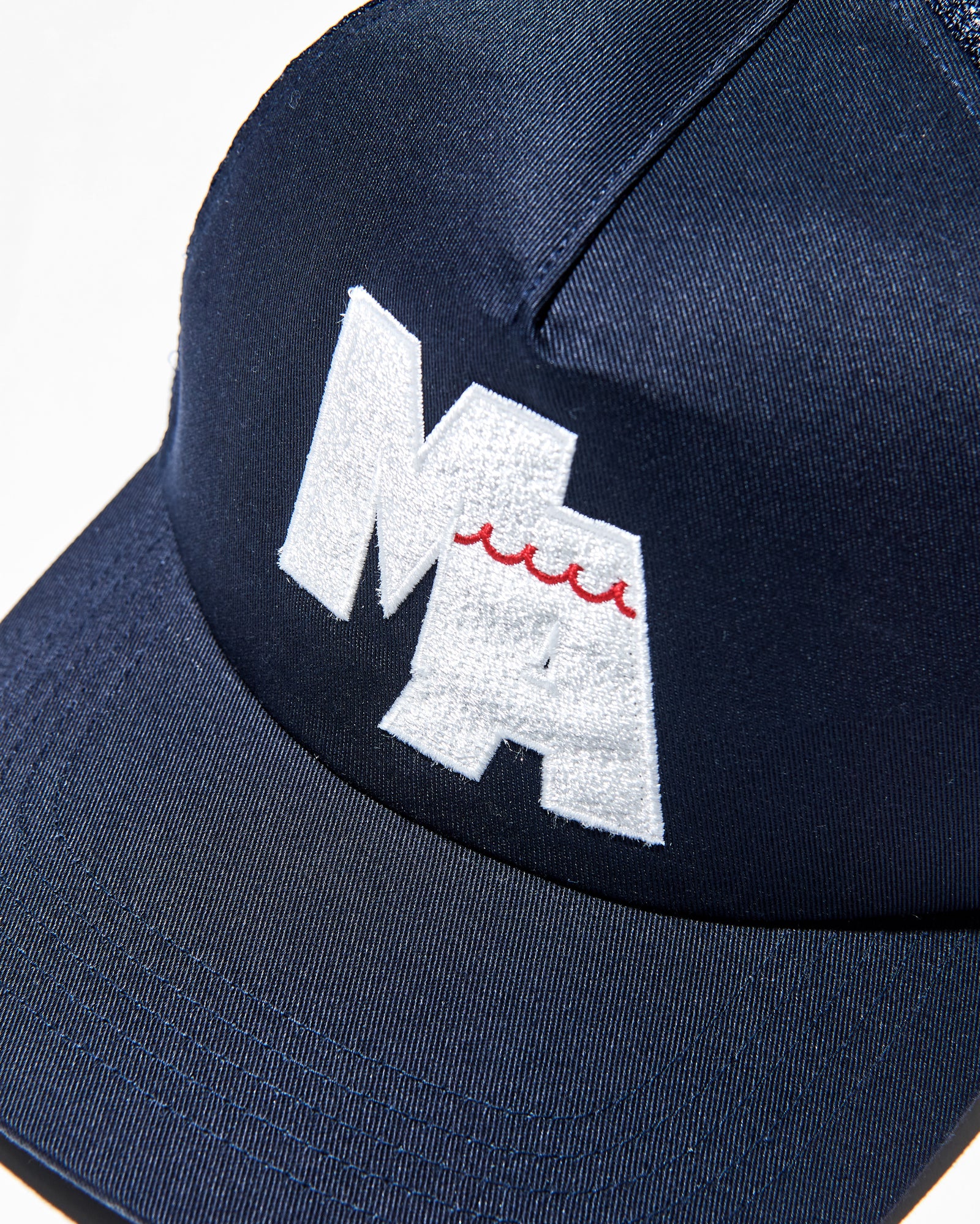 美品　ムータ　ACANTHUS × muta MARINE MA Logo Mesh Cap 白 muta - muta MA Logo Mesh Cap / メッシュキャップ / ホワイト