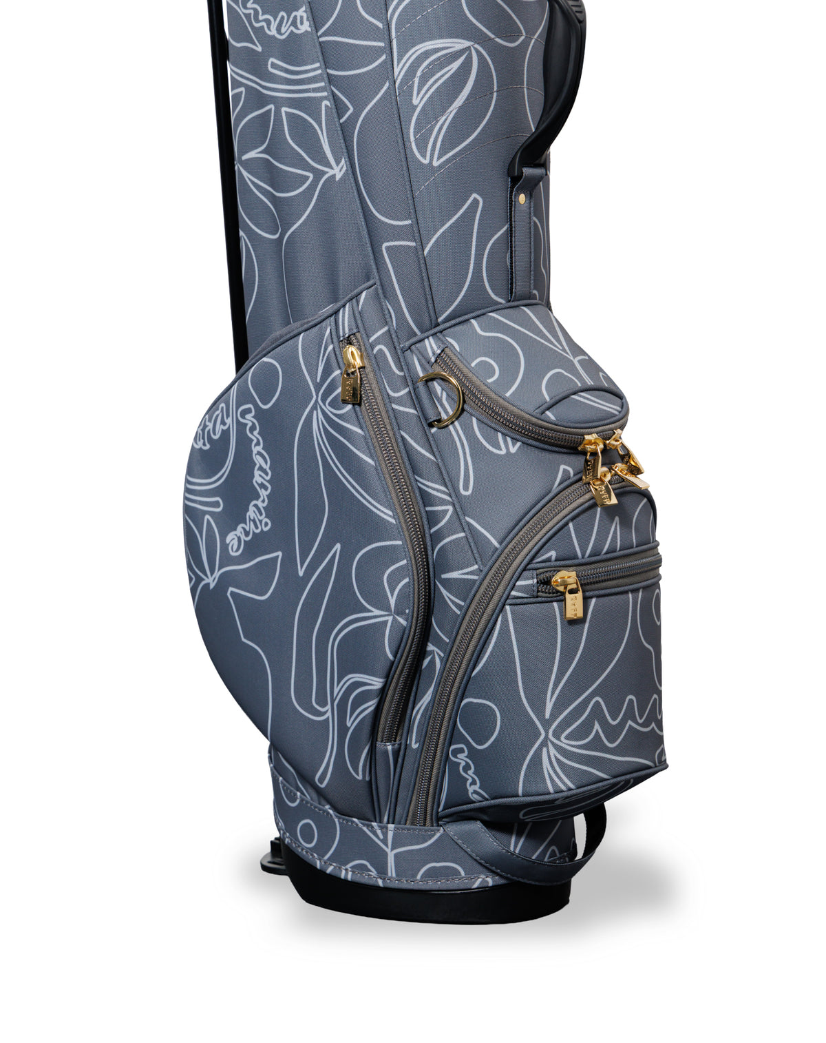 スタンドキャディバッグ＆ヘッドカバーセット(フローラル) [全3色