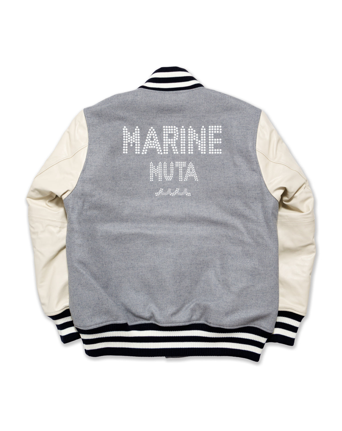 Spain leather STADIUM JACKET – muta Online Store
