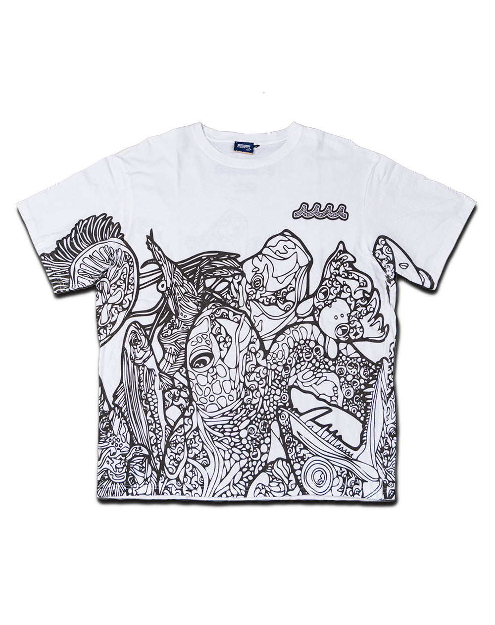 EVENT / WEB限定］NAMIKO (NIBOSHI&) × muta MARINE Fishing Tシャツ