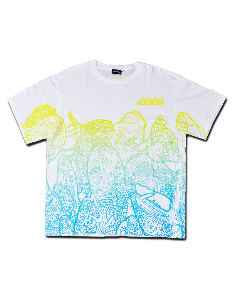 ［EVENT / WEB限定］NAMIKO (NIBOSHI&) × muta MARINE Fishing Tシャツ [全2色]