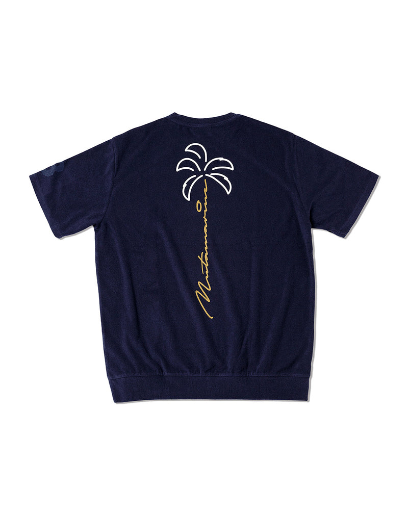 ［HAWAII FES / WEB］パイルTシャツ (パームツリー) [全2色]