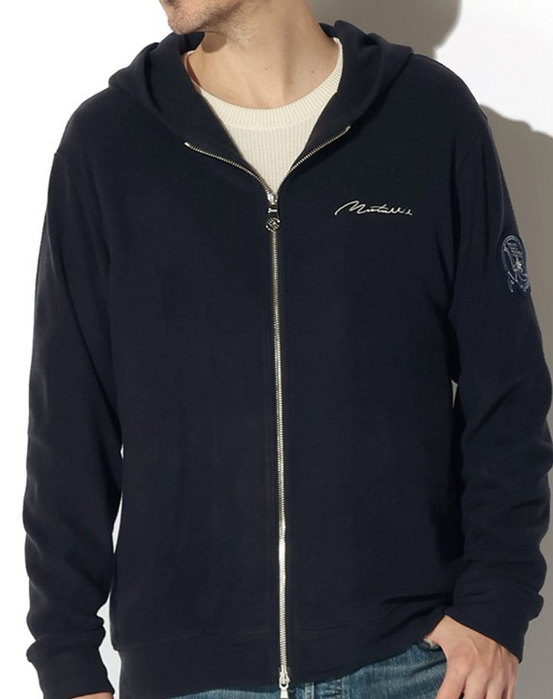 ✨未使用タグ付き✨ muta MARINE ジップパーカー #0 定価4万円 muta（ムータ） muta MARINE マリン パーカー SOLOTEX〓? Eco-Hybrid