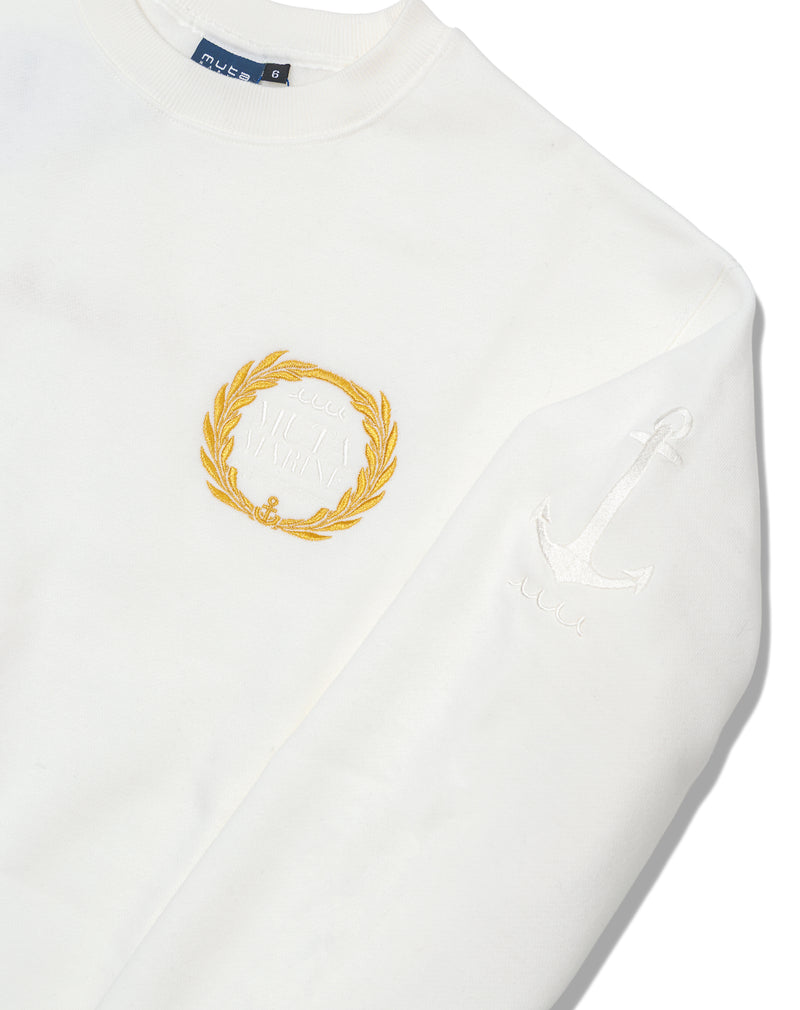 エンブレムロゴ クルーネックスウェット [全3色] – muta Online Store