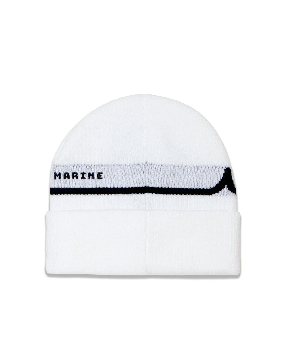 muta MARINE ランダムロゴ ジャガードニット ランダムロゴ ジャガード