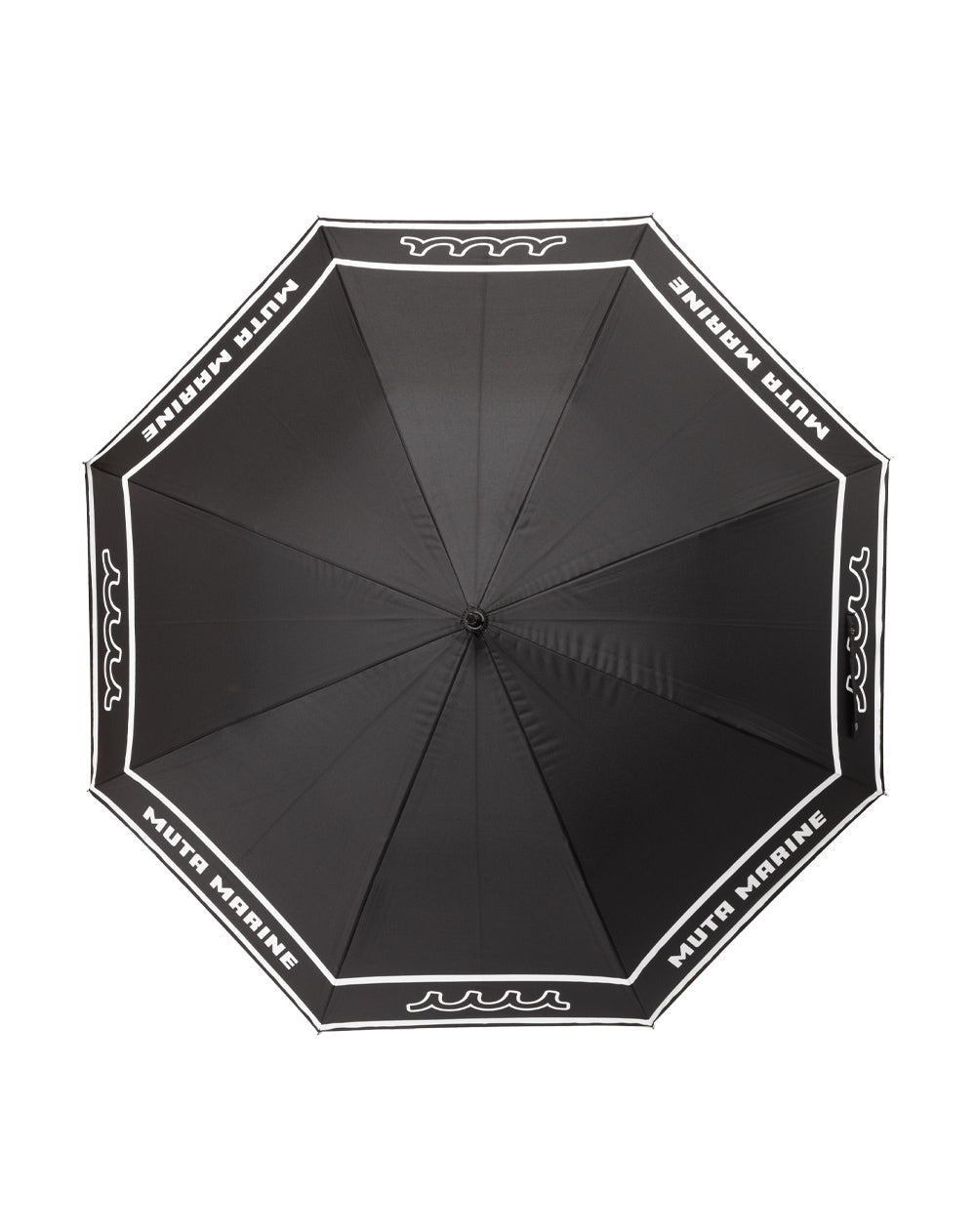 【muta MARINE】ゴルフ日傘 新品未使用 MITA MARINE ゴルフ用傘 ブラック/ホワイト ムータ