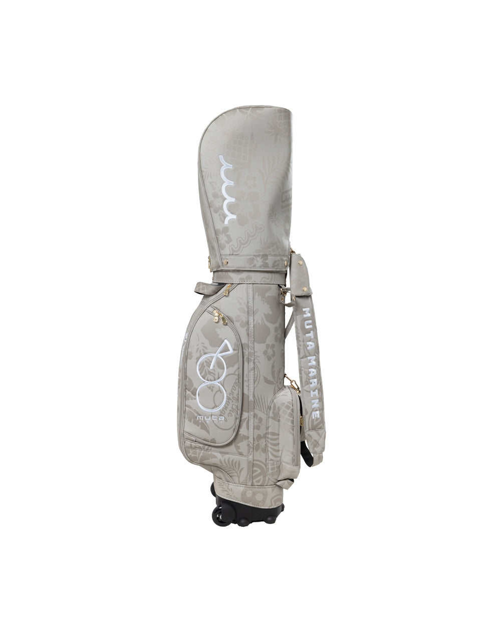 ムータマリンゴルフ ジャガードキャスター付きキャディバッグ