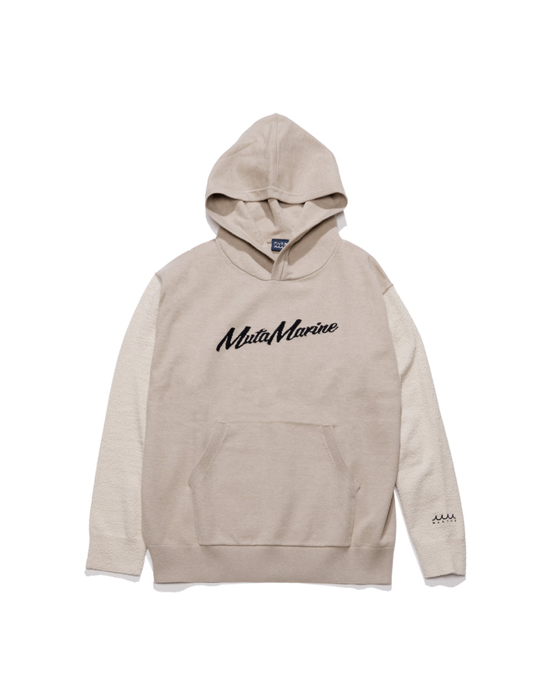 フラッフィースリーブ ニットプルパーカー [全3色] – muta Online Store