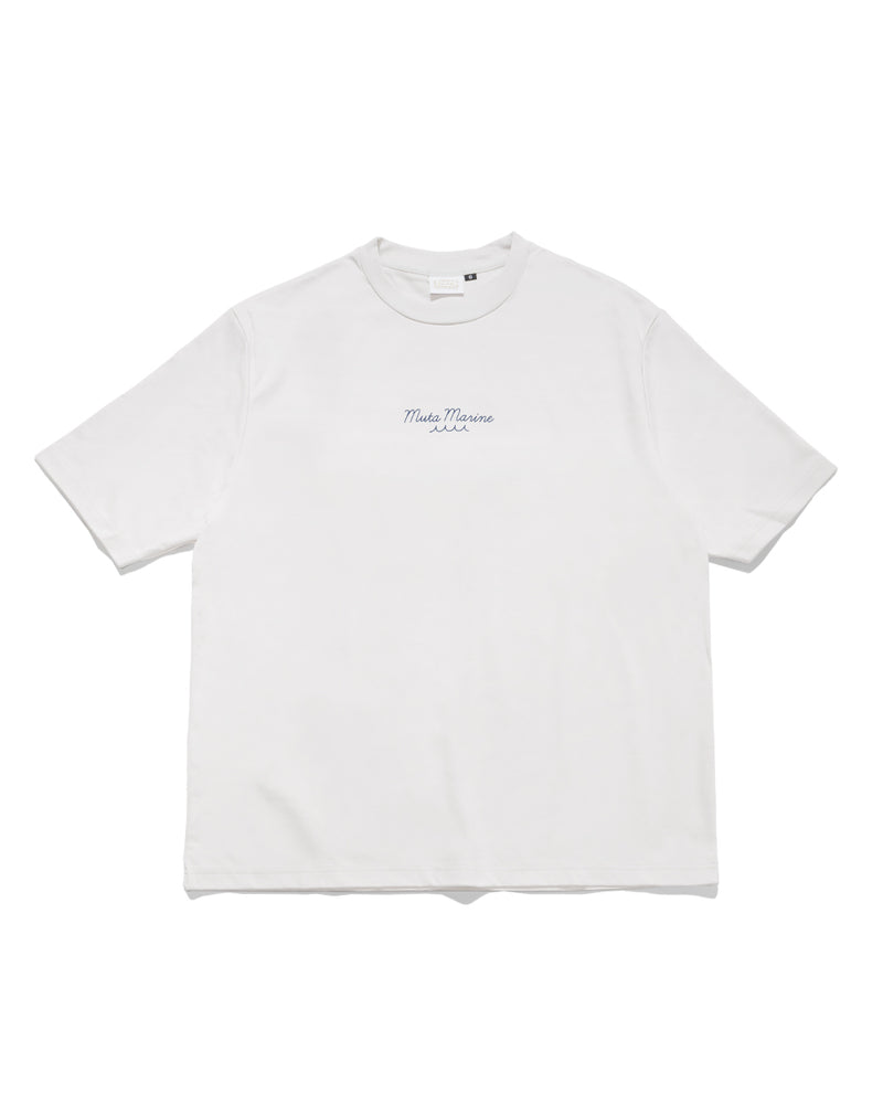 店舗限定：muta MARINE rinku］SEA GLASS WAVE スムースコットンT