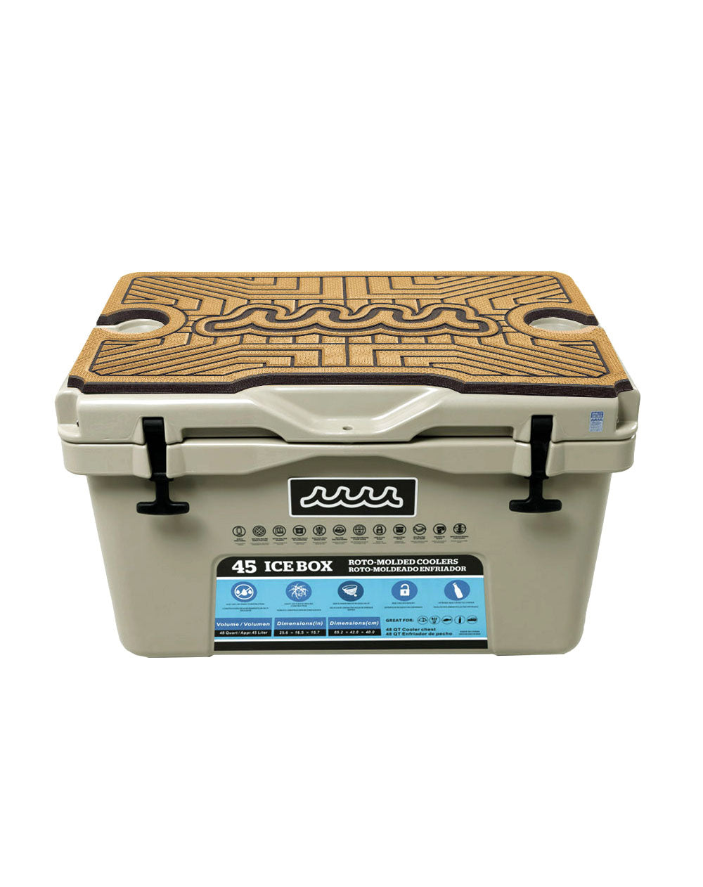 MUTA MARINE サイズ6 WEB限定］SeaDek®︎ × muta MARINE HARD COOLER 45L [全6種] – muta