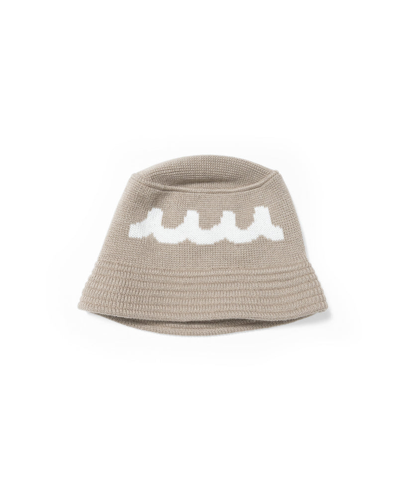 ACANTHUS × muta MARINE Logo Knit Bucket Hat [全4色]