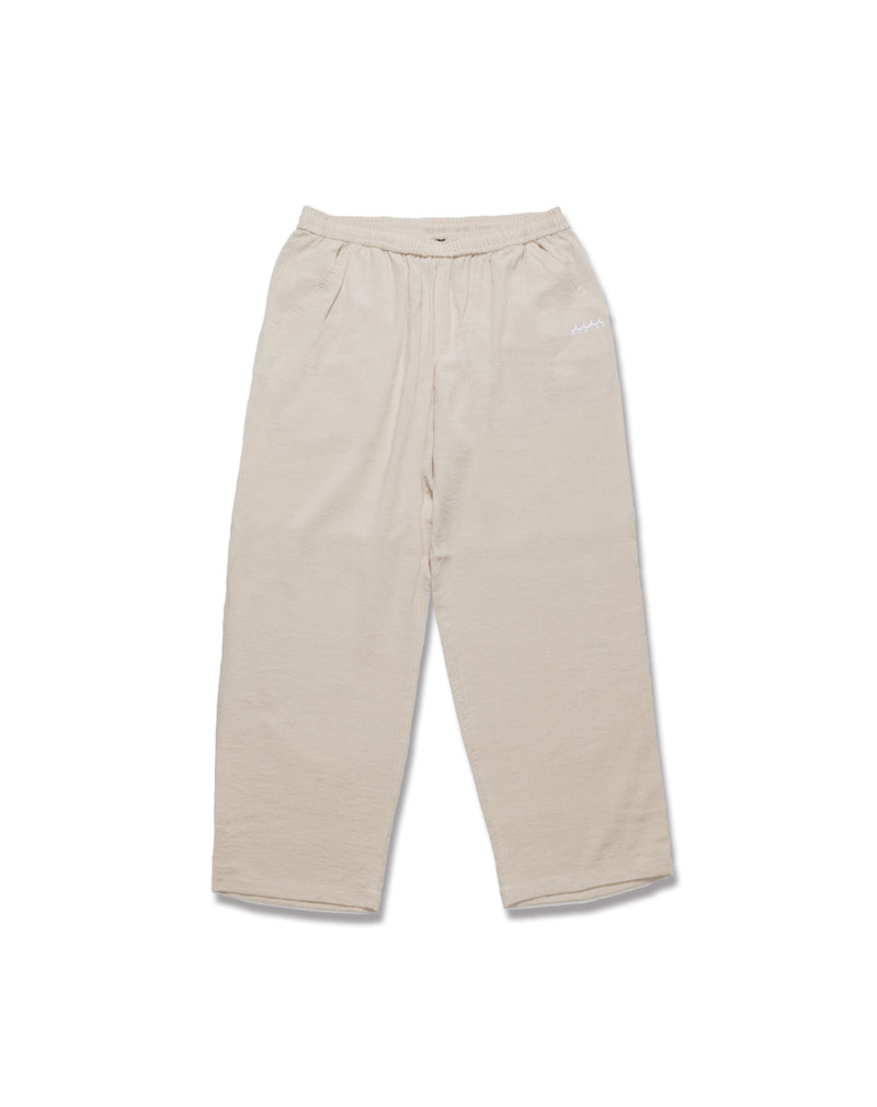 新品未使用品　muta ベージュ パンツ サイズ6(L) リネンライク ワイドイージーパンツ [全4色] – muta Online Store