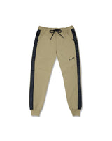 ダウンファブリック サイドライントラックパンツ