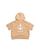 KIDS スウェット 半袖プルパーカー [全4色]