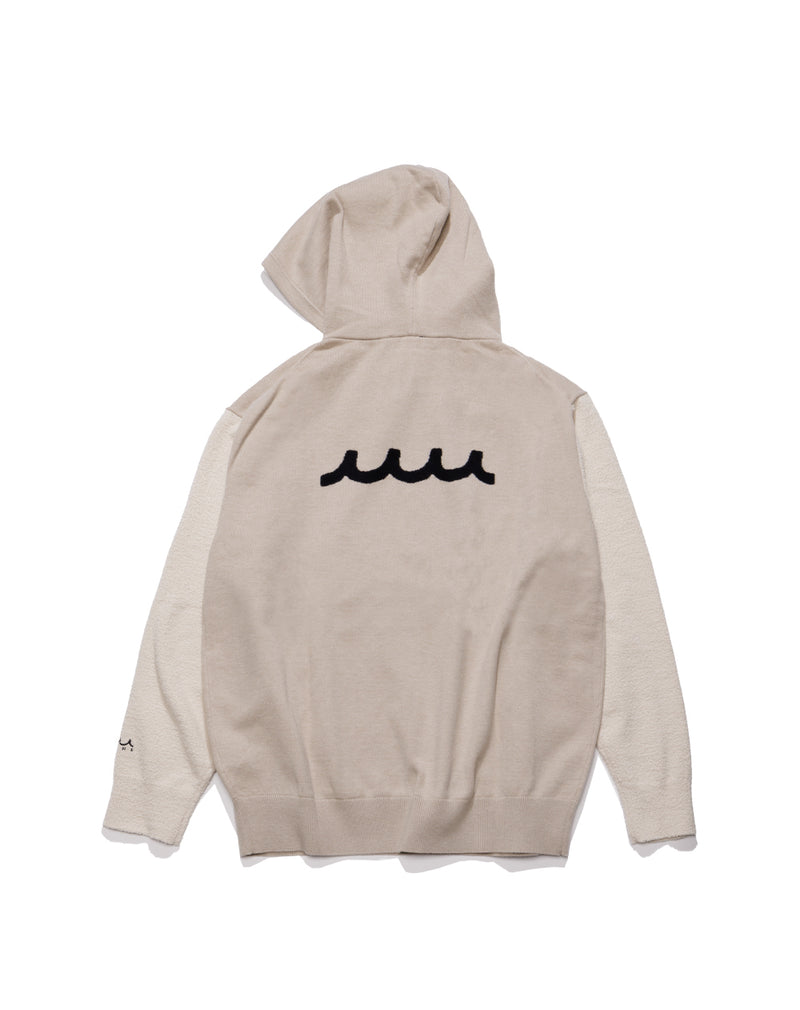 フラッフィースリーブ ニットプルパーカー [全3色] – muta Online Store