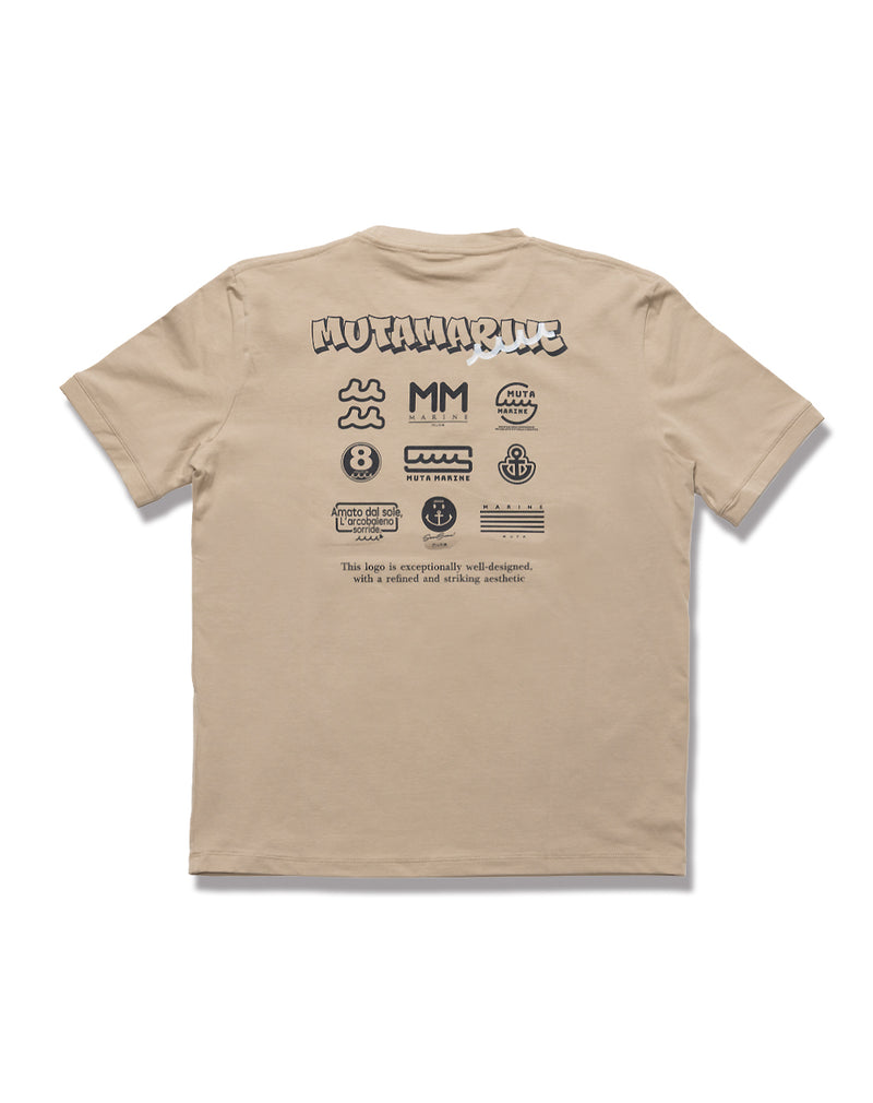 マルチロゴ ストレッチTシャツ [全3色] – muta Online Store