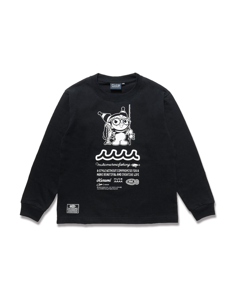 Kuromi × muta MARINE Fishing コットンロングスリーブTシャツ [全3色