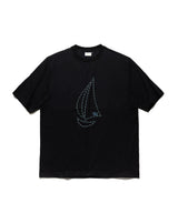 ［店舗限定：muta MARINE ZUSHI］メタルロゴ スムースコットンＴシャツ [全2色]