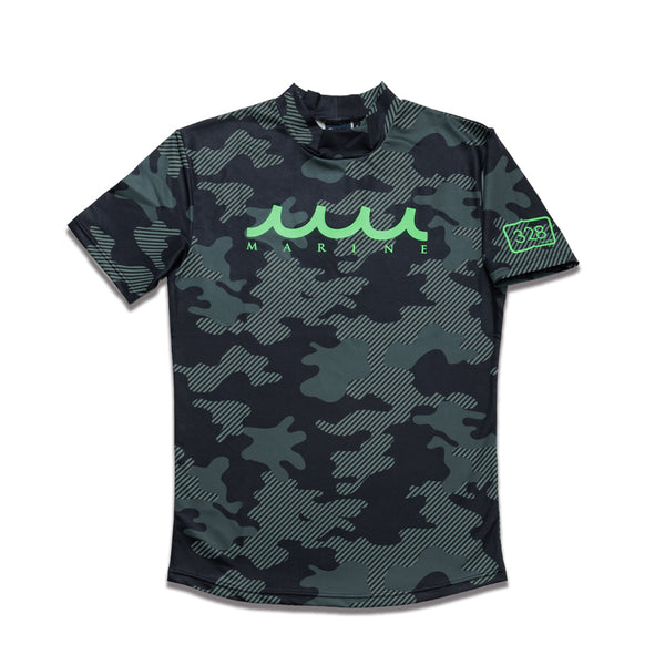 新品 muta MARINE Tシャツ カモ 迷彩 6 L ネイビー タグ付き ラッシュTシャツ (ダイアゴナルカモ) [全3色] – muta Online Store