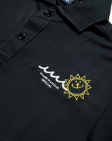 ［店舗限定：muta GLOBALE OKAYAMA］SUNNY SMILE ポロシャツ [全2色]