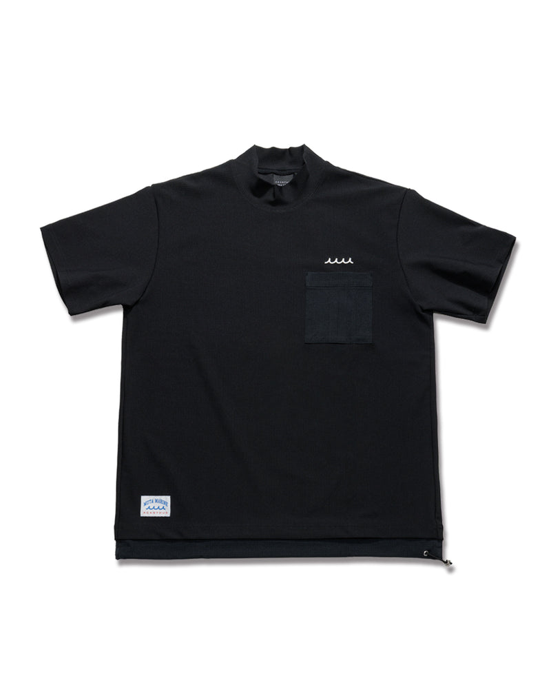 ACANTHUS × muta Mesh Mockneck S/S Top [全3色] – muta Online Store