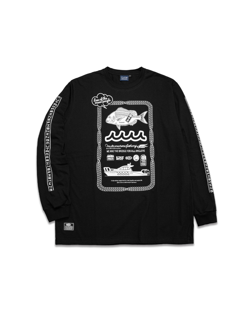 コットンロングスリーブTシャツ(UOGASHI) [全2色] – muta Online Store