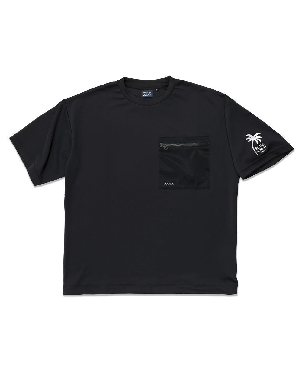 公式通販 - 人気アイテム多数 ベアスムース ジップポケットTシャツ Store Online muta – [全4色] トップス