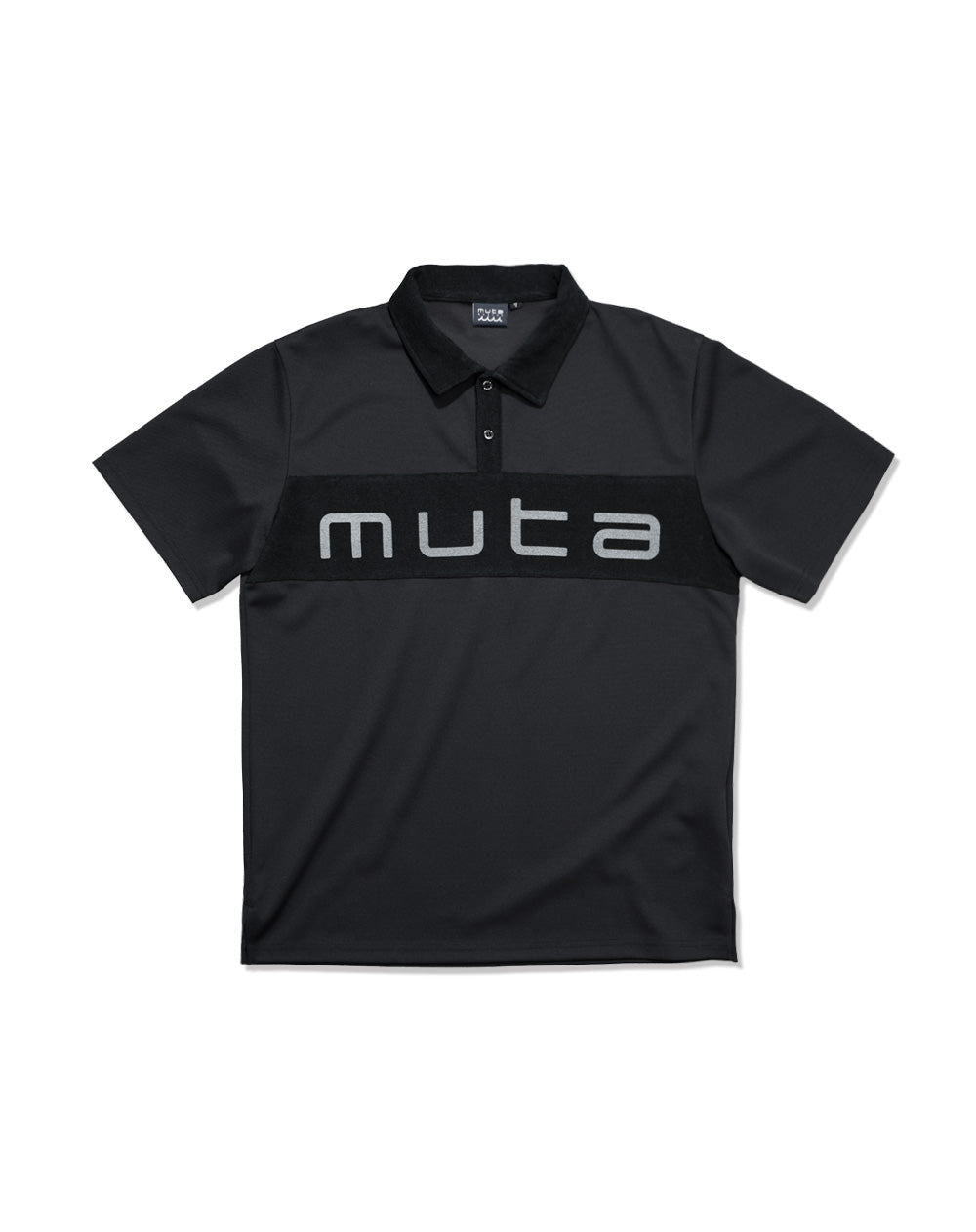 muta ポロシャツ ホワイト/グレー パイル切替 ポロシャツ [全4色] – muta Online Store