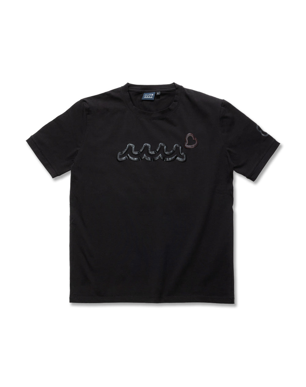 EVENT / WEB 先行］レザーライクロゴ ストレッチTシャツ [全3色