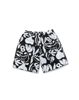 KIDS 撥水ストレッチ ショートパンツ (フローラル) [全3色]