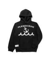 ACANTHUS × muta MARINE Big Embroidered Patch Hooded Sweatshirts [全3色]
