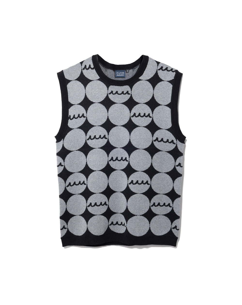ペーパーニットベスト Graphpaper (グラフペーパー) High Gauge Knit Vest / ハイ
