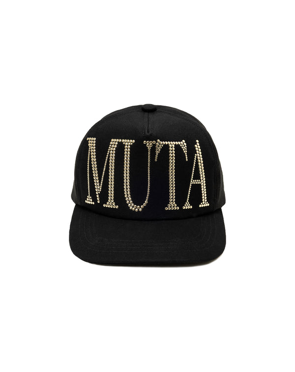ぴ*ャ様 ★LEON掲載/定価¥20,900★大人気完売品 muta MARIN WEB限定］LEON × muta MARINE スタッズロゴキャップ – muta Online Store