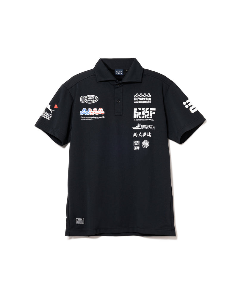【限定品】ムータ muta pesca ポロシャツ fishing L ムータ muta pesca 限定 ポロシャツ fishing ポロシャツ S