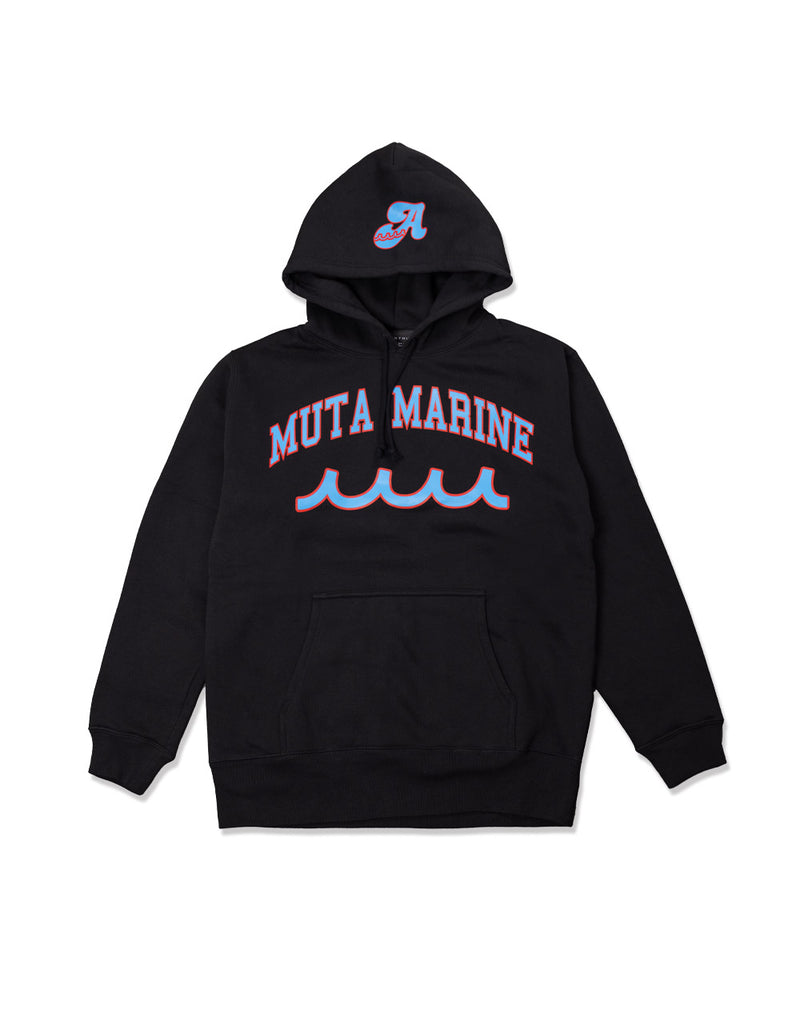 ACANTHUS x muta MARINE College Logo Hooded Sweatshirt [全5色]