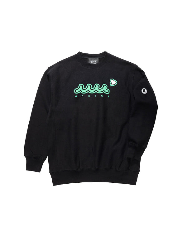 ACANTHUS × muta MARINE Sweet Logo Crewneck Sweatshirts [全3色]