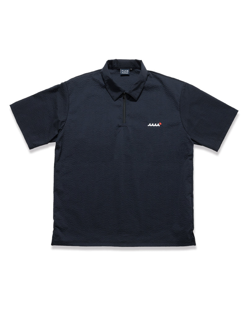 コーマックポロ　グレー　Mサイズ　新品未使用 Champion（チャンピオン） ポロシャツ 半袖 鹿の子 ワンポイントロゴ