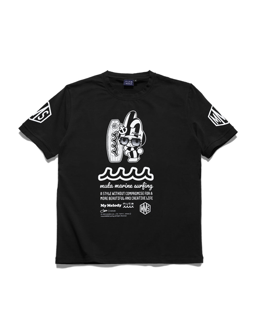 My Melody × muta MARINE SURFING ストレッチTシャツ [全3色] – muta