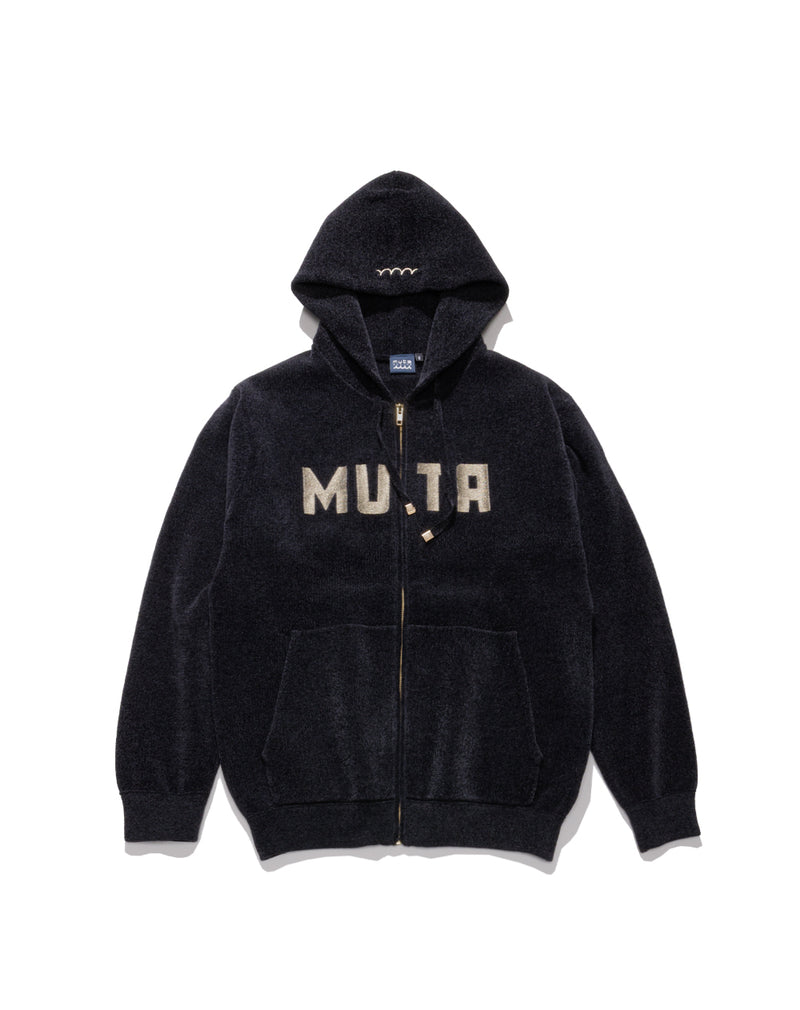 mutaパーカー、 モールスムースニット ジップパーカー [全3色] – muta Online Store