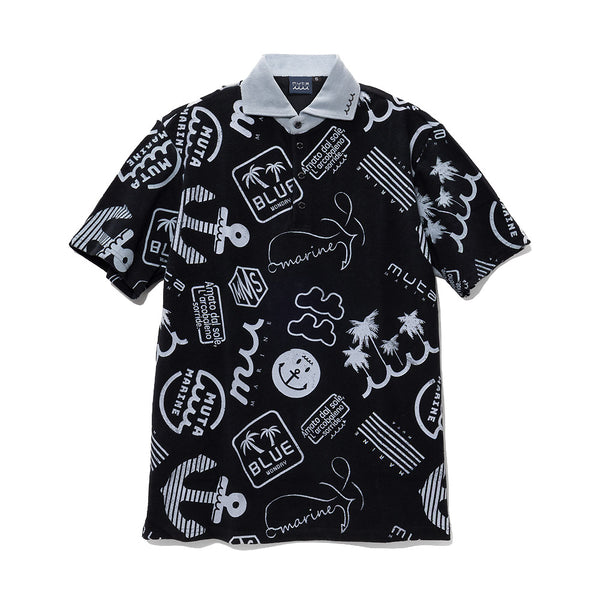 店舗限定：muta MARINE GOLF 新宿髙島屋店］パイルポロシャツ [全2色
