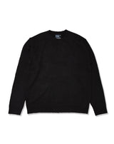 ストレッチ クルーネックセーター [全3色]