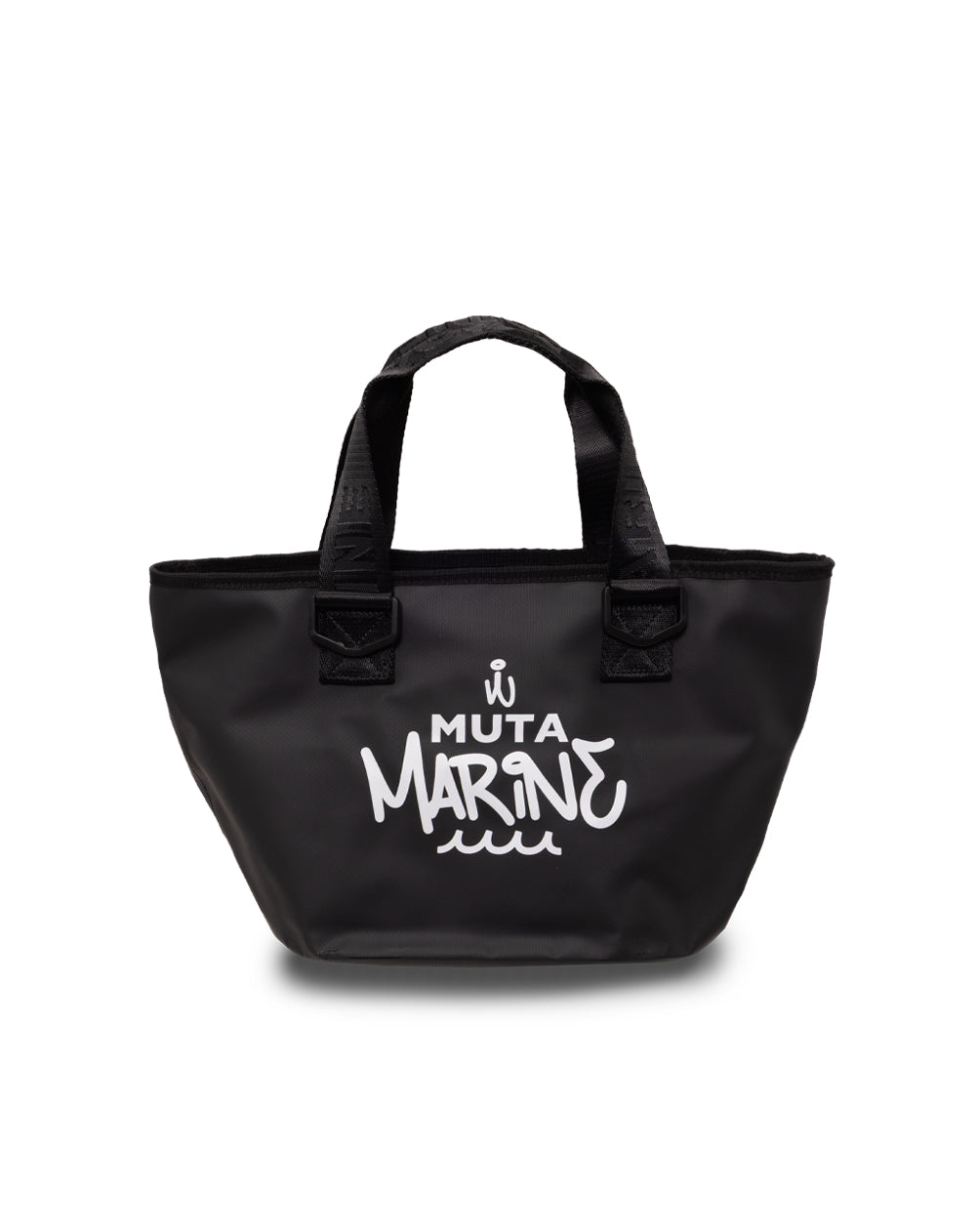 MARINE MUTA ブラック トートバッグ 店舗限定：muta MARINE rinku］ターポリントートバッグ – muta Online