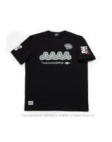 ［EVENT / WEB限定］NAMIKO (NIBOSHI&) × muta MARINE Fishing Tシャツ (カスミアジ) [全2色]