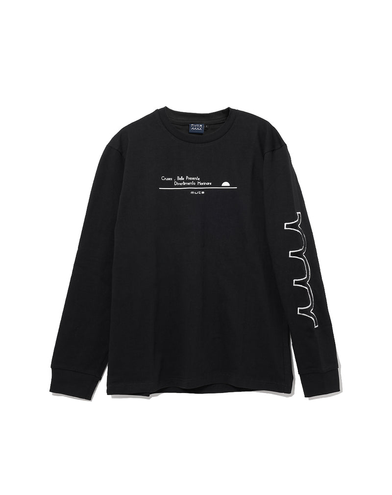 ファーワッペン ロングスリーブTシャツ [全3色]