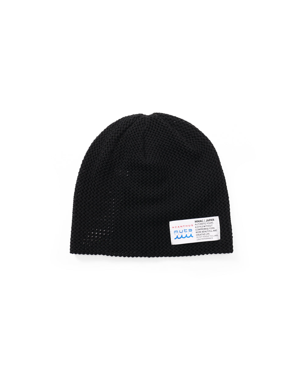 ACANTHUS × muta MARINE Mesh Back Pool Knit Cap [全3色] – muta