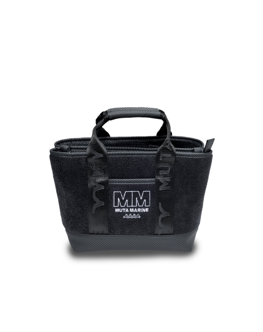 muta MARINE ブラック トートバッグ パイル パーテーショントートバッグ [全3色] – muta Online Store